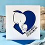 Personalised Elephant New Baby Card, thumbnail 1 of 5