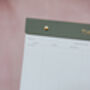 Refillable Weekly Notepad Vertical, thumbnail 3 of 6