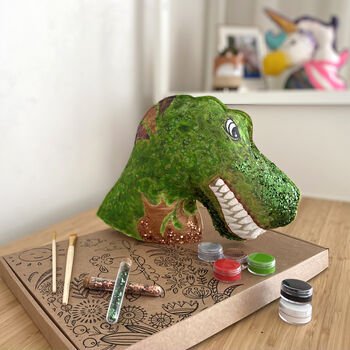 Make A Dinosaur Arts And Crafts Gift Set For Children, 2 of 6