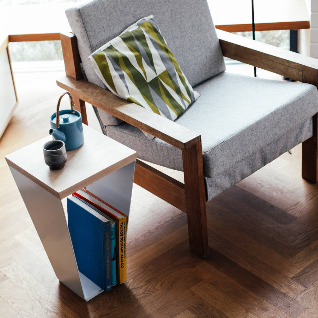 Beautifully Minimal Side Table / Bedside Table By Heather Scott Design