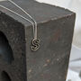 Personalised Silver Initial Letter Charm Necklace, thumbnail 12 of 12