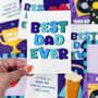 Father's Day Card 'Best Dad Ever', thumbnail 1 of 5