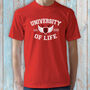 Personalised University Of Life T Shirt, thumbnail 5 of 8
