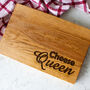 Cheese Board Queen Engraved Cheese Board, thumbnail 2 of 3