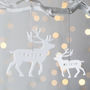 Personalised Reindeer Christmas Decoration, thumbnail 1 of 2