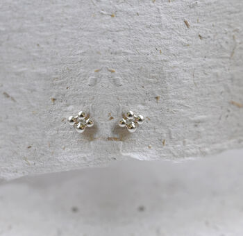 Silver Four Dot Studs, 2 of 3