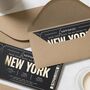 Personalised New York Birthday Boarding Pass Voucher, thumbnail 6 of 9