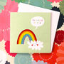 Rainbow Thinking Of You Card, thumbnail 5 of 5