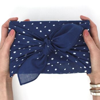 Mint Furoshiki Fabric Gift Wrap Set, 11 of 12