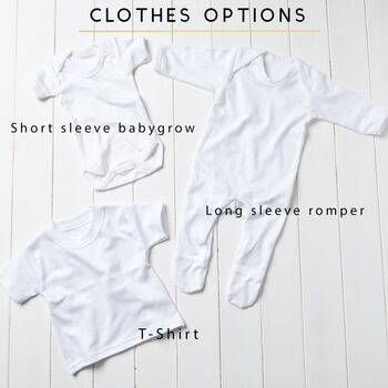 Personalised First Father's Day Baby Grow, 3 of 9