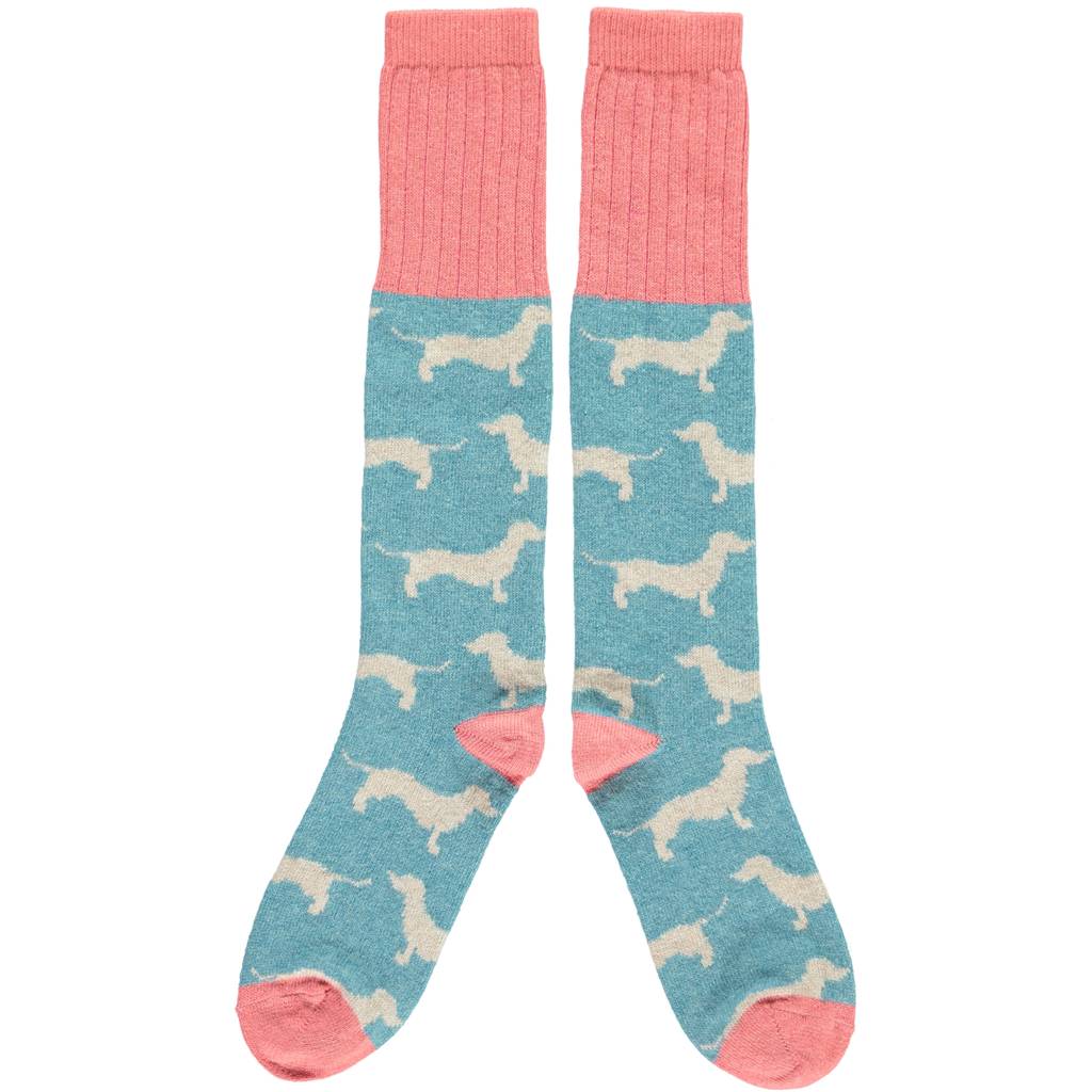 ladies soft lambswool socks : animal by catherine tough ...