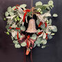 Jingle Bells Faux Christmas Wreath, thumbnail 1 of 4