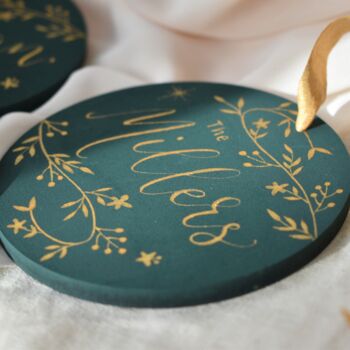 Personalised Christmas Tree Name Decoration, 7 of 8