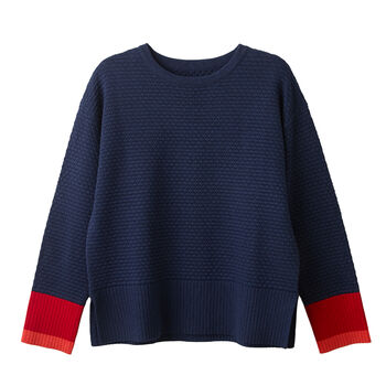 Davina Waffle Stitch Jumper, 6 of 7