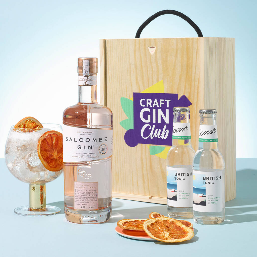 Pink Gin Gift Box By Craft Gin Club