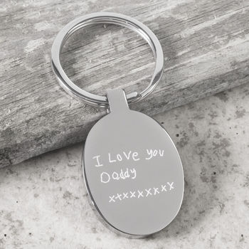 Personalised Engraved Drawing Key Ring, 2 of 10