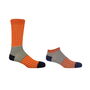 Oxford Stripe Orange Luxury Crew And Trainer Men’s Socks, thumbnail 2 of 5