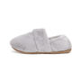 Snug Toes Grey Women's Heated Slippers With Heatpads, thumbnail 3 of 5