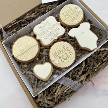 New Arrival Announcement Letterbox Biscuits, 5 of 5