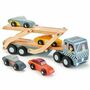 Personalised Wooden Car Transporter, thumbnail 1 of 4
