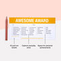 Little Ticket Book Of Awesome | Fun Recognition Cards, thumbnail 3 of 7