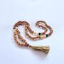 Rudraksha Crystal Mala Necklace | Personal Growth, thumbnail 3 of 3