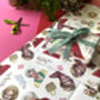 Golden Girls Wrapping Paper, Funny Retro Gift Wrap With Blanche, Dorothy, Rose And Sophia, thumbnail 9 of 10