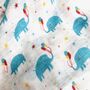 Personalised Baby Swaddle Blanket, thumbnail 4 of 6