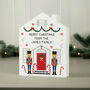 Personalised Nutcracker Christmas House Ornament, thumbnail 2 of 4