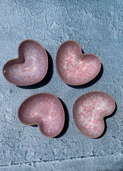 Handmade Heart Ceramic Bowl, 4 of 4