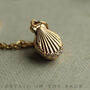 Amethyst Clamshell Personalized Locket, thumbnail 6 of 8