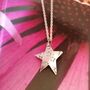 Cool Silver Star Small Pendant, thumbnail 2 of 5