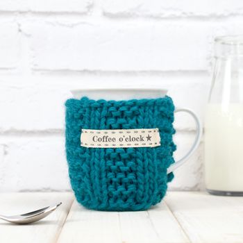 Personalised Knitted Mug Cosy, 5 of 8