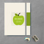 Personalised Thank You Teacher Notebook, thumbnail 1 of 5