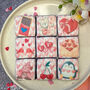 Valentine's Day Biscuits Gift Box, Nine Biscuits, thumbnail 11 of 12