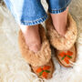 Women's Sheepskin Moccasin Slippers Linzie, thumbnail 1 of 8