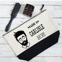 Personalised Dapper Dude Fathers Day Washbag, thumbnail 2 of 5