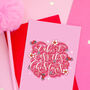 Pack Of Six 'Take It Easy' Calligraphy Christmas Cards, thumbnail 4 of 4