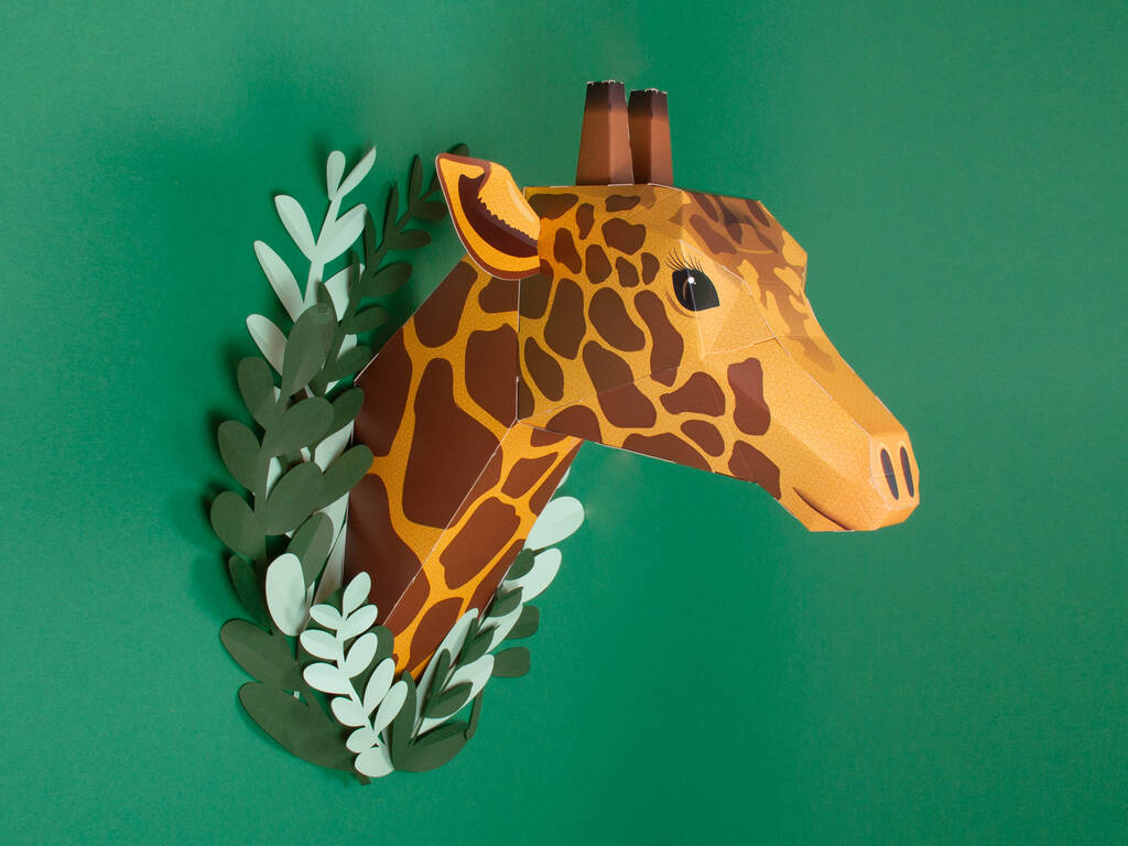 Create Your Own Gentle Giraffe Head, 1 of 4