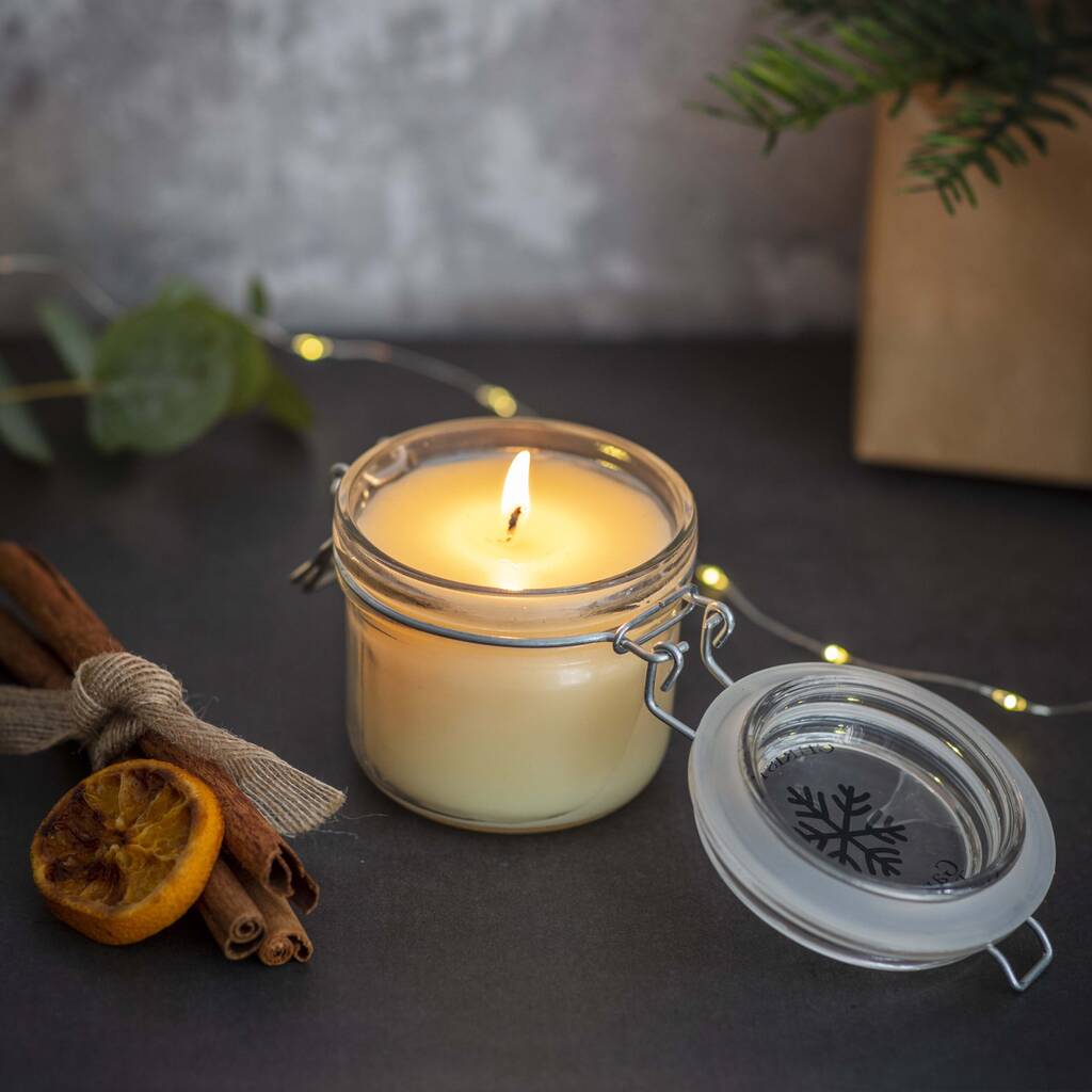 Christmas House Candle By all things Brighton beautiful