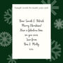 Eat, Drink And Be Merry Eco Friendly Christmas Card, thumbnail 2 of 2
