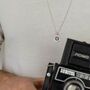 Travel Safe Compass St Christopher Silver Necklace, thumbnail 5 of 12