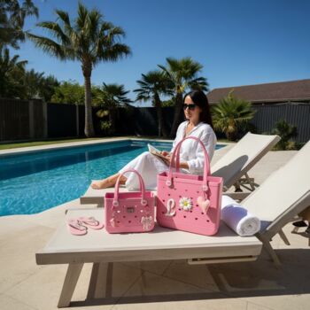 New! Limited Edition Pink ‘Heart Shaped Holes’ Tote Bags, 3 of 3