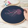 Jellyfish Embroidery Kit, thumbnail 5 of 5