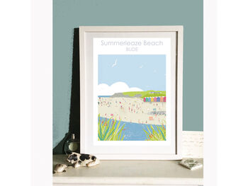 Summerleaze Beach Bude Cornwall Print, 2 of 6