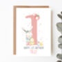 Personalised Children's Birthday Card Bubble Tea, thumbnail 2 of 5