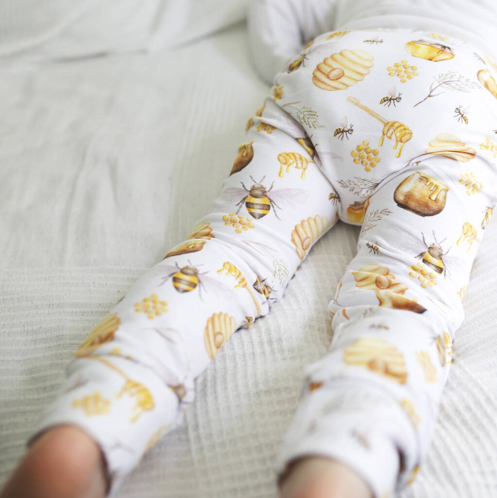 Honey Bee Leggings By Loganberry \u0026 Co 