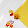 You Are The Burger To My Fries Valentine's Earrings, thumbnail 2 of 12