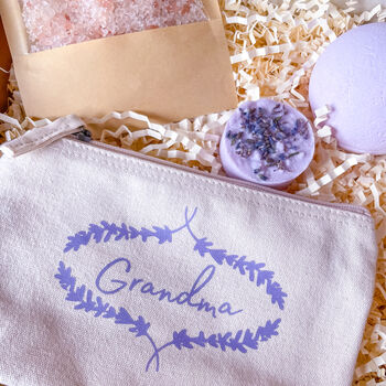 Personalised Lavender Pamper Hamper, 2 of 4