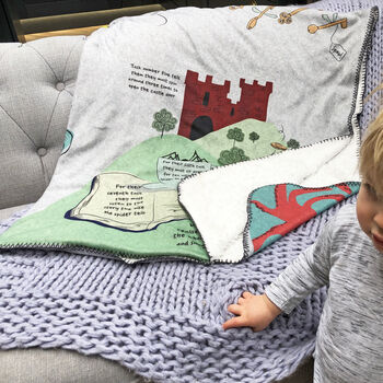 Personalised Book On A Blanket, 3 of 6